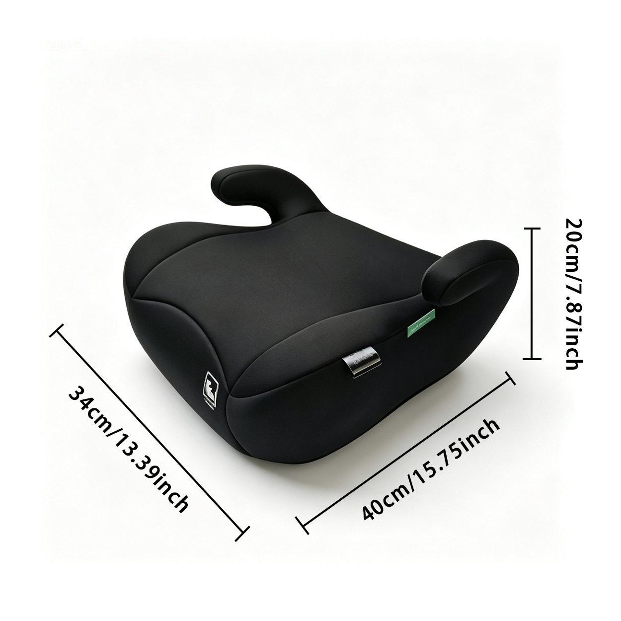Cross-Border Car Safety Seat with Isofix Interface for 6-12 Years Old Children, Portable and Washable Car Booster Seat
