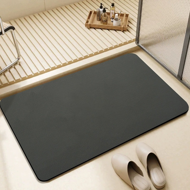 ダークグレー / 30×40cm【高密度2.5mm珪藻泥マット】