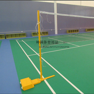 Standard Competition Mobile Badminton Column All Cast Iron Badminton Column Outdoor Standard Net Column
