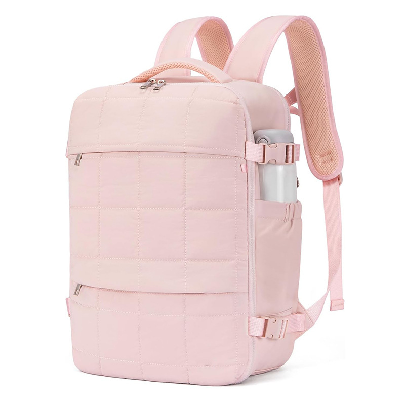 Amazon nueva mochila de computadora portátil de viaje mochila de viaje abordable bolsa de fin de semana de viaje esponjosa