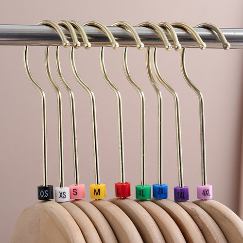 Colorful plastic blank size circle without printing round printable clothes hanger number beads