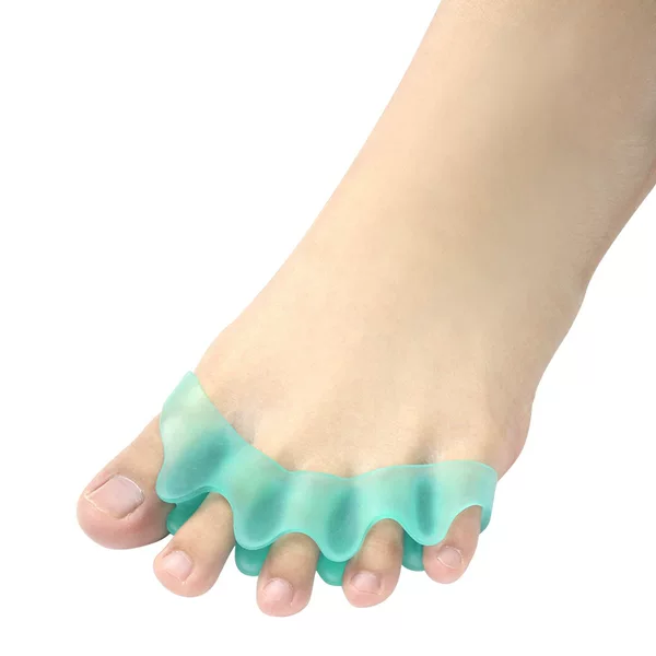 Manufacturer Cross-Border Wholesale Soft Foot Finger Guard Separation Five-Toe Separation Overlapping Toe Valgus Corrector