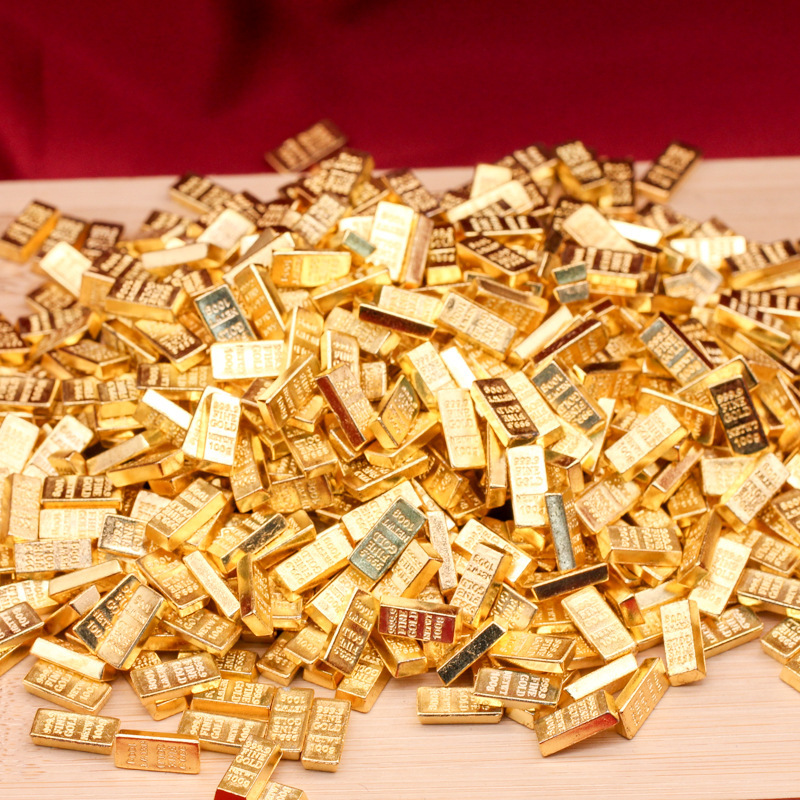 Wholesale Small Gold Ingot Manufacturers, Imitation Sand Gold Small Ingots, Gold Brick Decorations, Creative Toy Accessories Wholesale Small Gold Ingot Manufacturers, Imitation Sand Gold Small Ingots, Gold Brick Decorations, Creative Toy Accessories