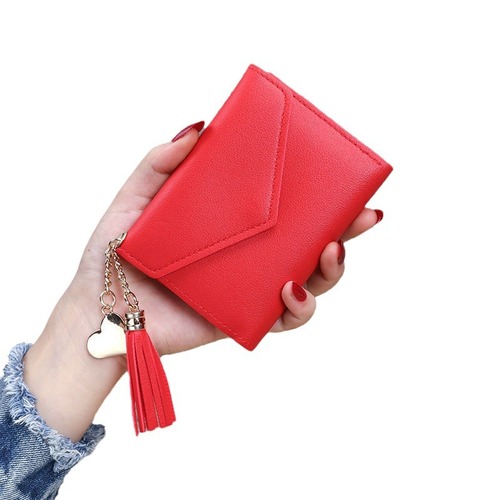 Women's short, multi-card-slot wallet | Mini student-style clutch | Fashionable coin purse | Clutch bag