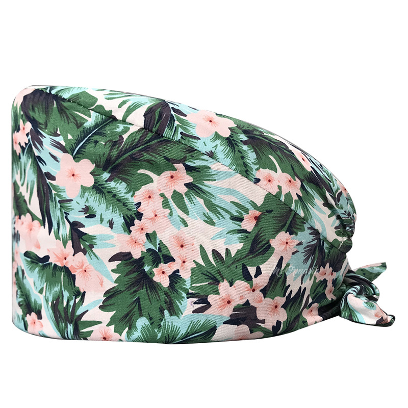 De gama alta de dibujos animados de Mickey patrón de dibujos animados casquillo de la enfermera médico casquillo quirúrgico mascota empleado tapa de trabajo AliExpress