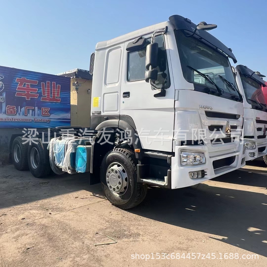 Cross-Border Delong Four-Wheel Front-Eight-Wheel Rear Engineering Dump Truck, 7.2m Axle Dump Truck, Inventory of Earthmoving Dump Trucks