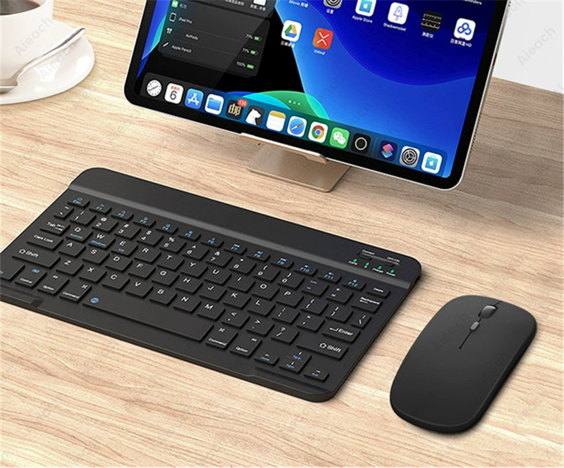 Wireless keyboard and mouse set, Bluetooth, rechargeable, colorful options (2.4G/BT)