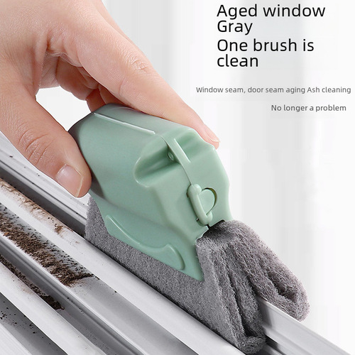 Window gap cleaning artifact household cleaning tools groove dead corner groove cleaning brush doors and windows