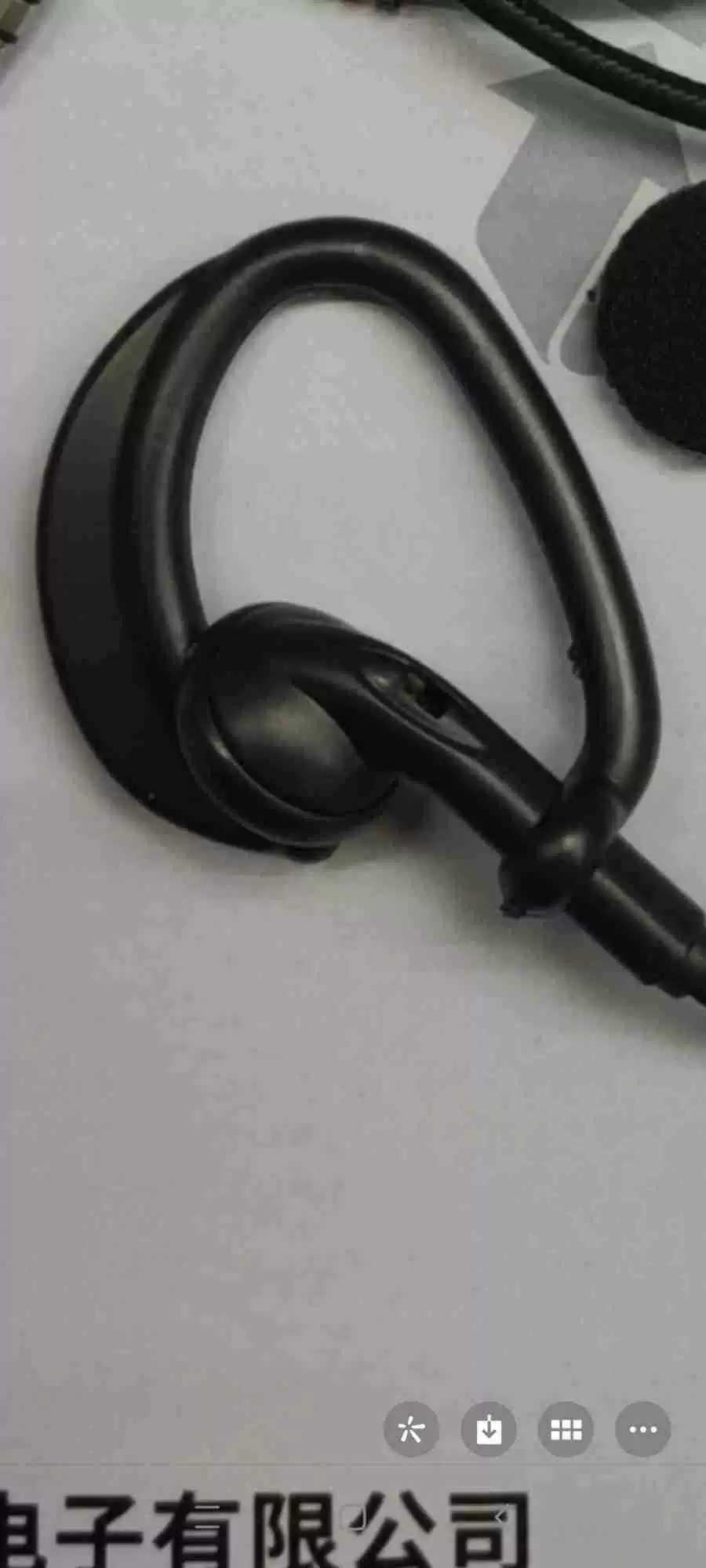 Y head imitation of the original microphone 912 hanging ear hanging sports headset 3.5 quadrilate