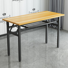 。铁架简约桌书画桌的房间桌门店厚实补课桌子家用长方形小餐桌