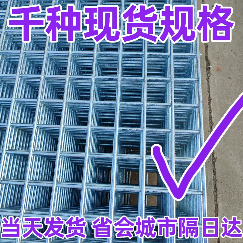 镀锌网片工厂狗笼鸽舍防护底网养殖加粗焊接铁网片网格铁丝网