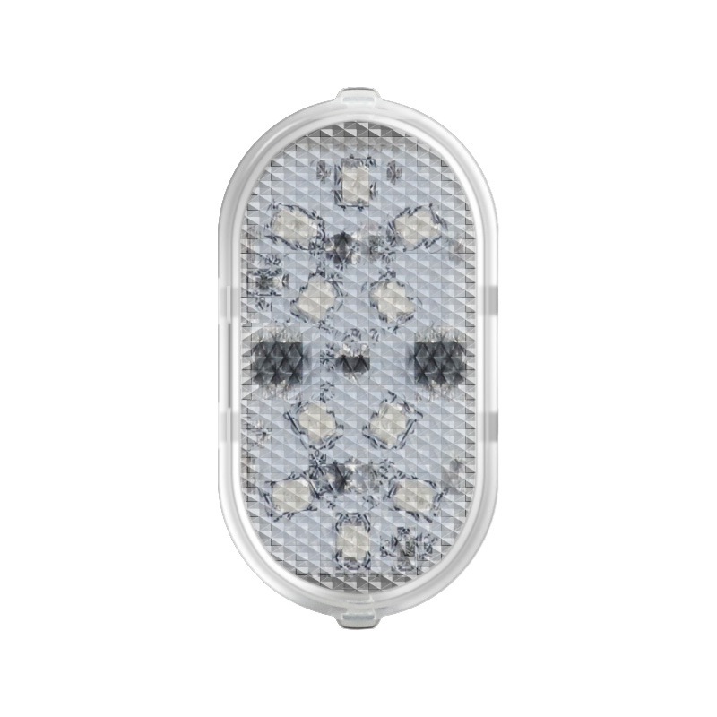 Lámpara de colisión de puerta recargable 10LED lámpara de advertencia de colisión de puerta de automóvil parpadeante lámpara de advertencia de peatones