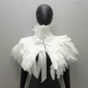 White goose feathers