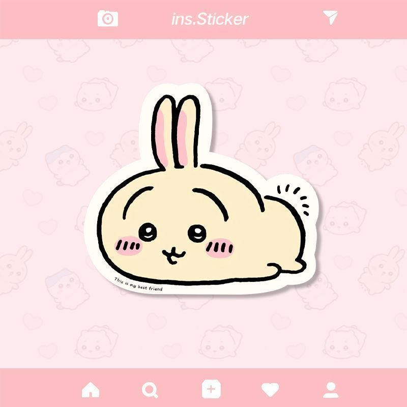 Creativa almohadilla de ratón simple Ica alienígena pequeña Usaki juegos de oficina de goma de goma antideslizante dibujos animados lindos