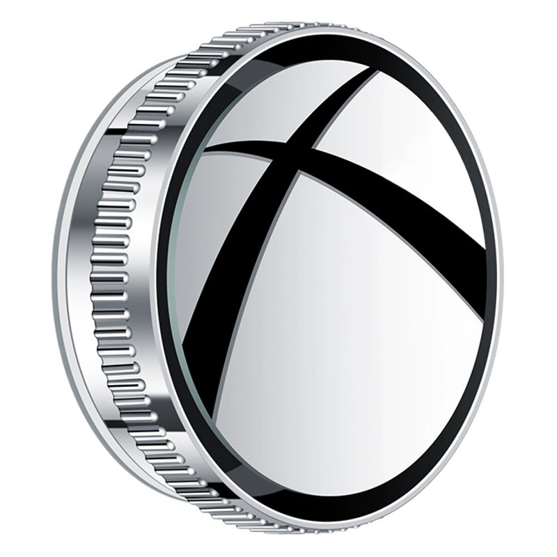 Зеркало заднего вида автомобиля заднего вида с диском для автомобиля с небольшим круглым зеркалом на 360 градусов с регулируемым полем обзора