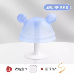 New Style Mushroom Teether Silicone Teething Rod Anti-Sucking Baby Chew Toy Small Mushrooms 