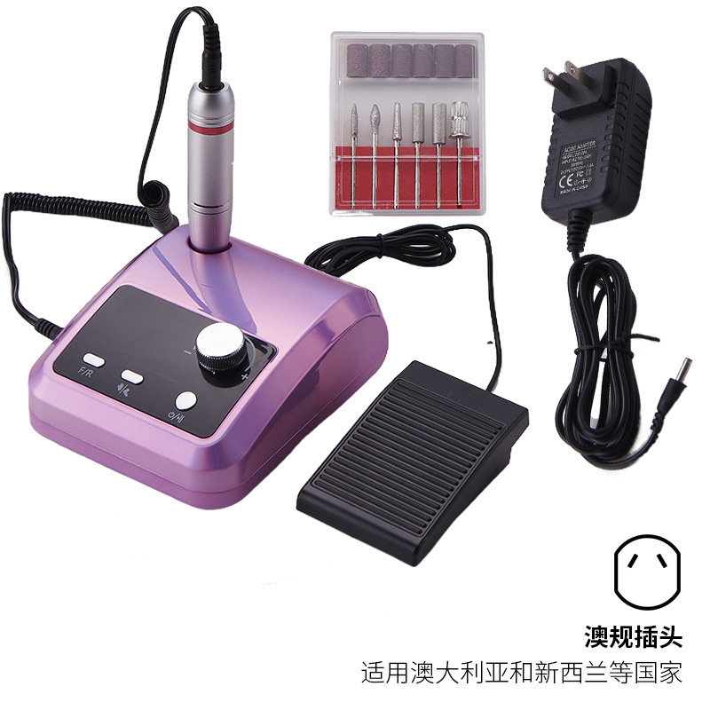 Nueva lijadora de uñas, lijadora de carga de alta velocidad, descarga profesional de uñas, piel muerta, tienda de uñas, lijado transfronterizo