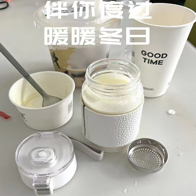 高顏值ins簡約玻璃水杯女學生大容量網紅耐高溫情侶隨手杯子批發