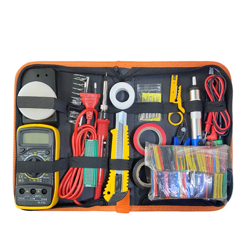 80W digital display electric soldering iron household welding adjustable temperature industrial grade electric welding pen repair tool set