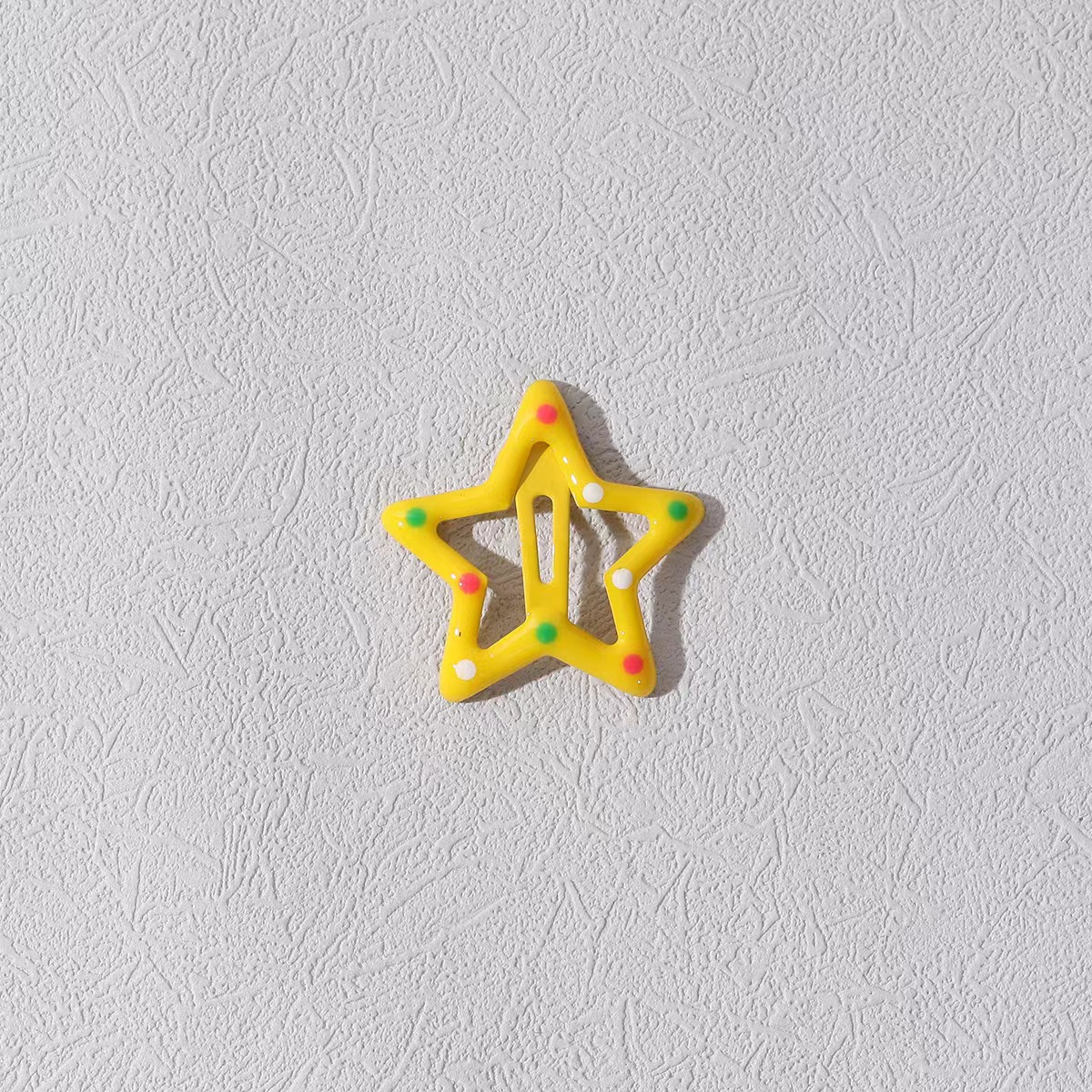 웨이브 도트-옐로우