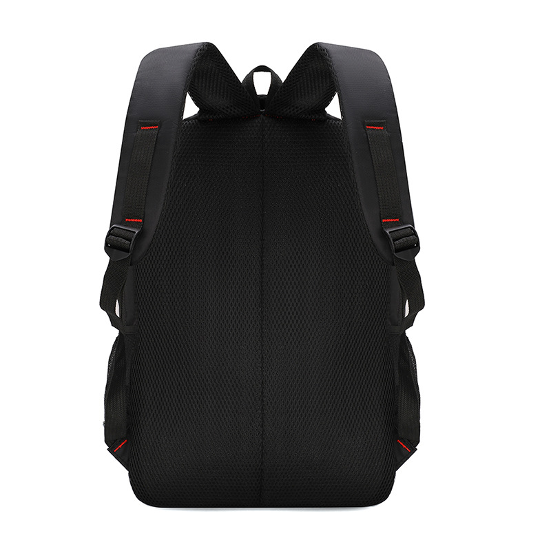 Comercio exterior al por mayor nuevo estilo mochila para hombres moda contraste color escuela de escuela secundaria bolso de computadora de viaje al aire libre de gran capacidad