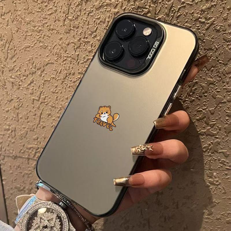 El patrón de gato es adecuado para Apple 16Promax, carcasa de teléfono móvil, carcasa de gas, iPhone 15/14/13 Europa y América 12