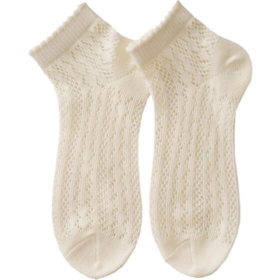 Socks Women's Boat Socks Summer Thin Ice Silk Mesh Short Sweat Absorbing Breathable Ins Trendy All-match High-value Mori Style