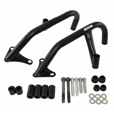 Suitable for Kawasaki Z900RS 17-25 modified motorcycle engine bumper engine anti-drop protection bar (Motorcycle bumper) - black