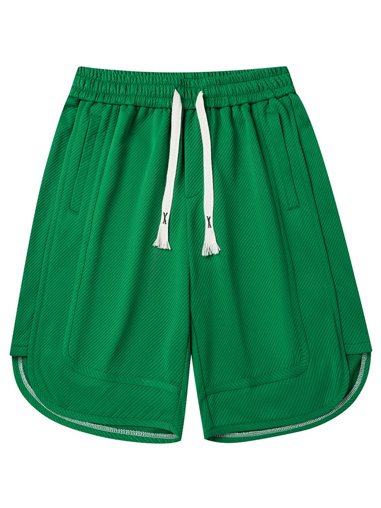 Tide, solid summer shorts, comfortable beach sports trousers, oversize