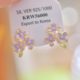 Exquisite Oil Dropping Flower 925 Silver Earrings Female Temperament Gentle Ear-less Mosquito Incense Plate Ear Clip