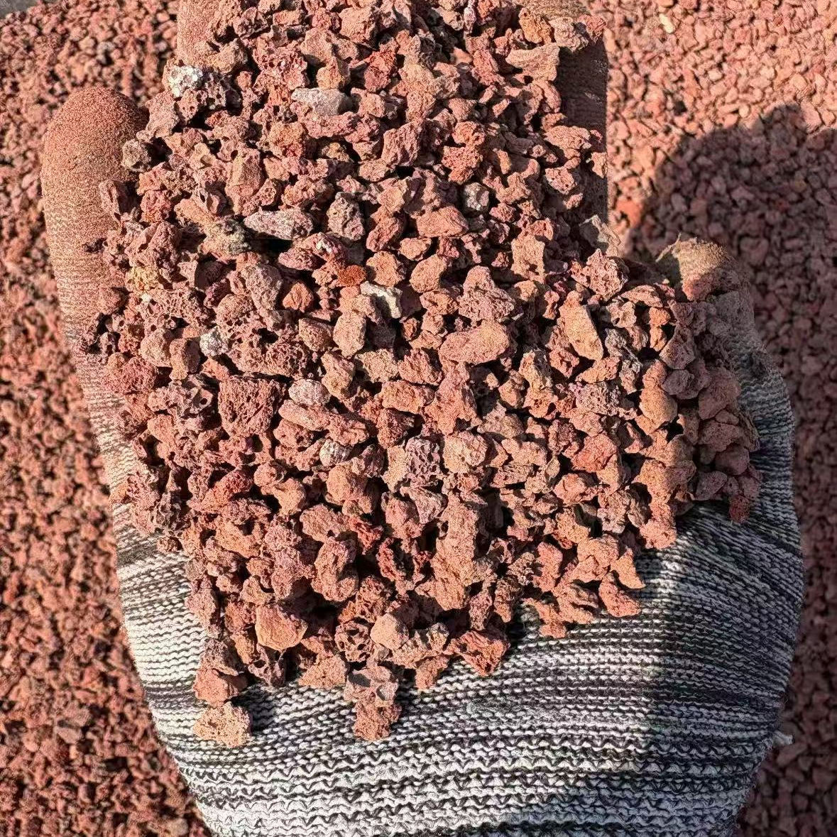 5파운드, 약 3-6mm, 빨간색 [인공 정밀 스크리닝]