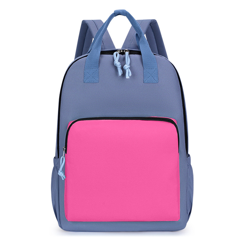 Mochila personalizada impresión de logotipo de clase de entrenamiento de tutoría de estudiantes de primaria y secundaria niños personalizados portátiles de hombro al por mayor image 9