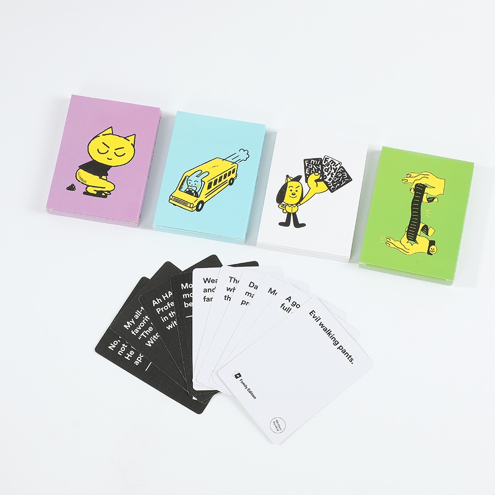 Cards against humanity family edition jogo de tabuleiro festa_voghion.com