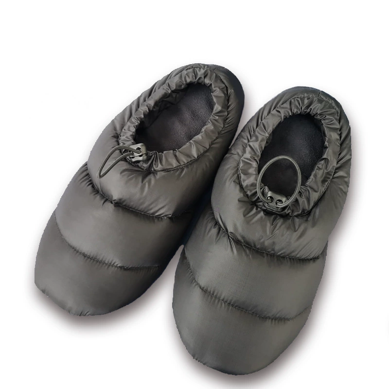 SOURCE, оптовая продажа с фабрики, пуховые тапочки, универсальные портативные тапочки, легкая Нескользящая теплая обувь с мягким дном, тапочки с мелким ртом
