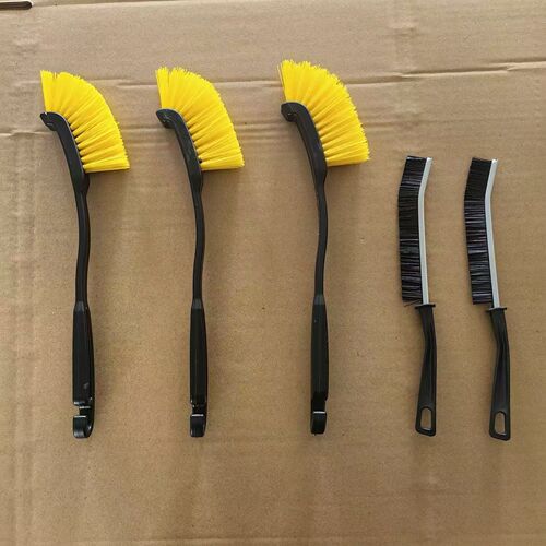 Car-specific gap brush wheel hub tire brush car wash brush automotive interior and exterior cleaning brush car dust removal floor brush