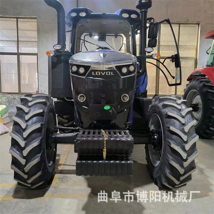 雷沃欧豹2004-5G新款拖拉机 带爬行档动力强省油 大桥四驱拖拉机