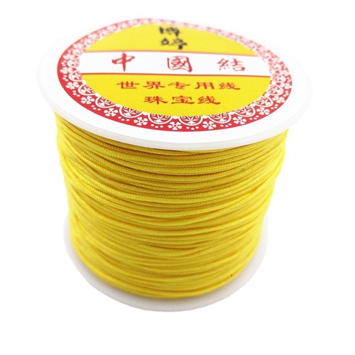 Factory direct sales No. 72 jade wire DIY Chinese knot wire braided hand rope handmade nylon encrypted jade wire accessories
