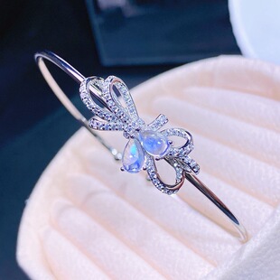 ��Ȼ���{��ʯ���C С���� Ư�� 925���y ֱ����؛ ���w��