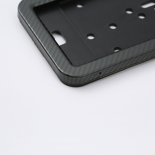 Cross-border license plate frame wholesale, multi-specification license plate frame accessories, EU standard stainless steel carbon fiber car license plate holder