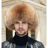 Имитация лиса волосы Лейфенг Шляпа Мужская утолщенная северо -восточная меховая собака Шляпа Молодая пожилая зима холодная защита тепло