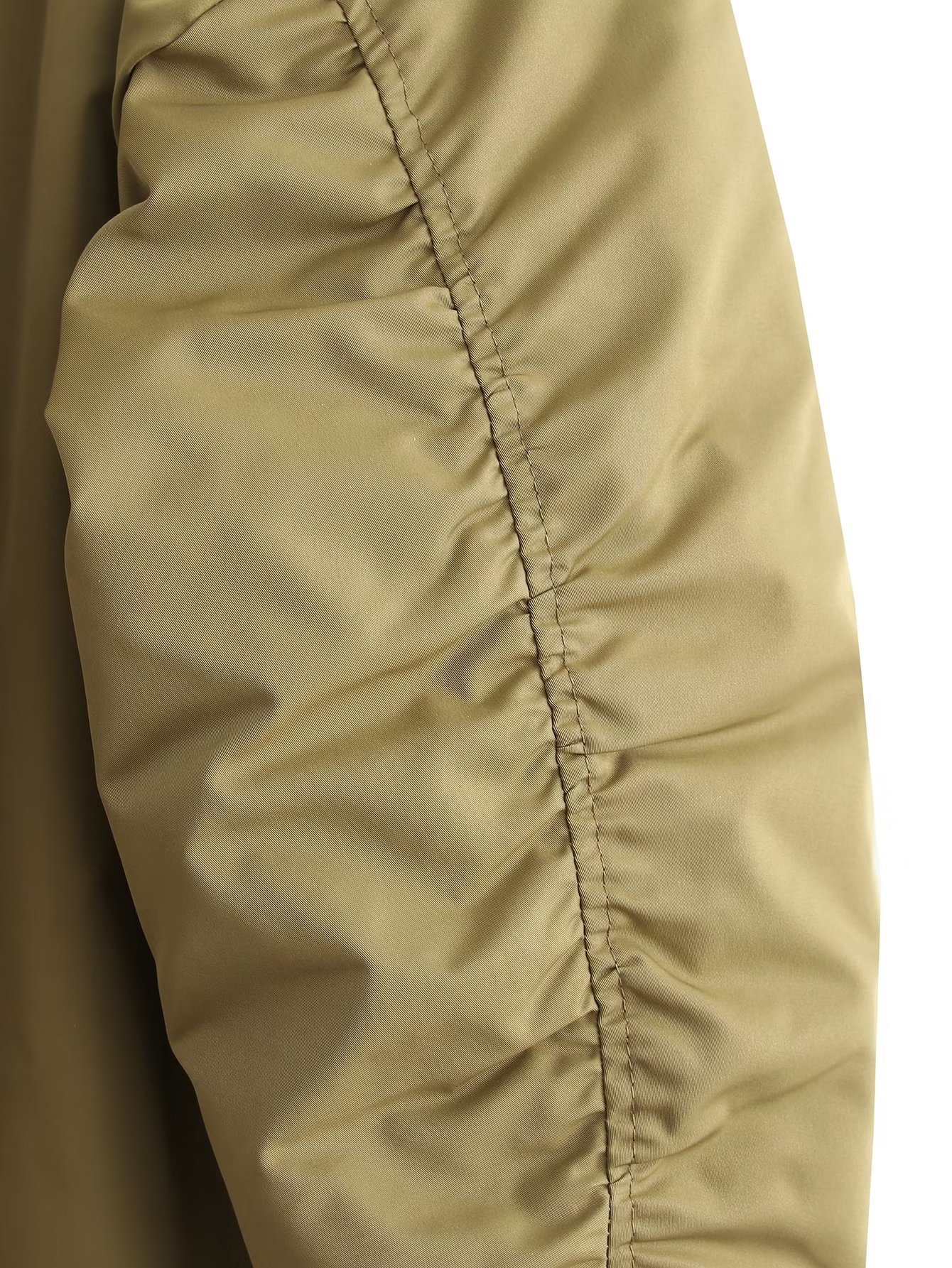 Vêtements pour femmes manteau ample en coton à fermeture éclair pour femme_voghion.com