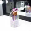 Hexagonal brush bucket + fantasy pearls