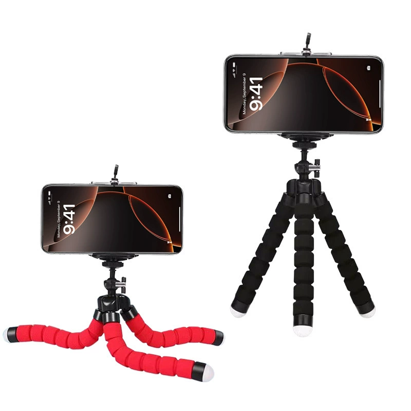 Многофункциональный осьминог мобильный телефон фото держатель портативный рабочий стол живой губка металлическая голова осьминога штатив