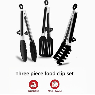 Silicone Food Clips for Meal Sharing, Food-Grade Food Clips, Zibo Barbecue Clips, Steak Bread Barbecue Clips, Buffet Dish Clips
