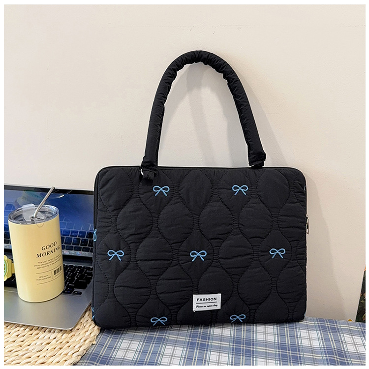 Bolsa de Mano para Computadora Portátil de Nylon Transpirable y Ultraligera para Salidas image 8