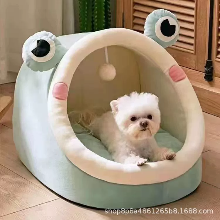 Будка для dogs кота гнездо комфортное полузакрытое безопасное и съёмное и стираемое Биби товары для животных круглогодично универсальные царапающие и против захвата