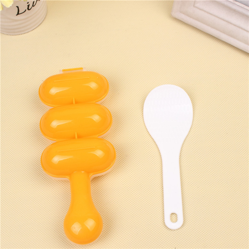 ぷらっとおにぎり型まる子おにぎり三连ベビーボール寿司おにぎりお弁当ぷらっとdiy型|undefined