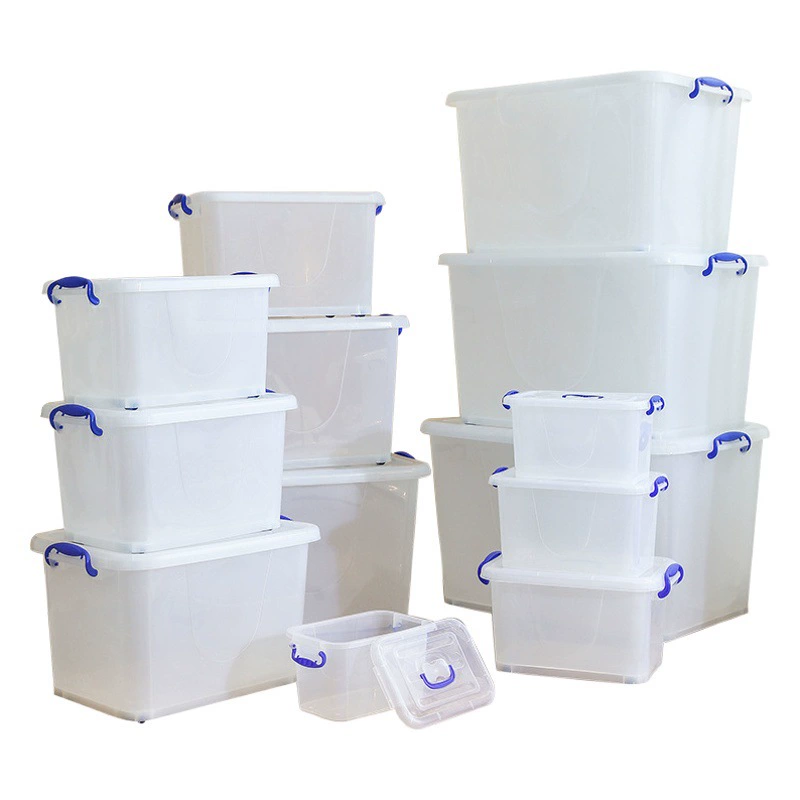 Ящик для хранения бытовой большой прозрачный ящик для хранения пластиковые игрушки ящик для хранения одежды стеганый ящик оптом