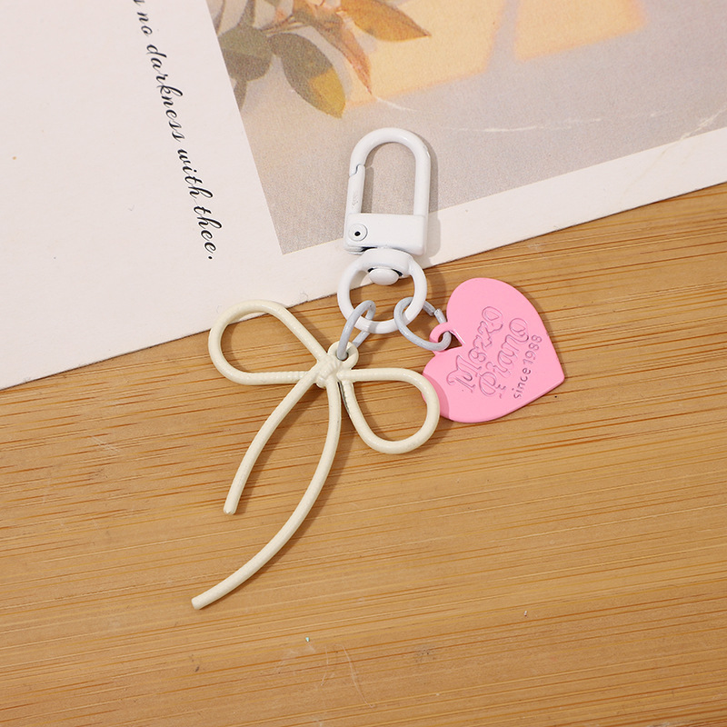 Neu Ins Stil Exquisite Runaway Prinzessin Band Bogen Keychain Student Rucksack_voghion.com