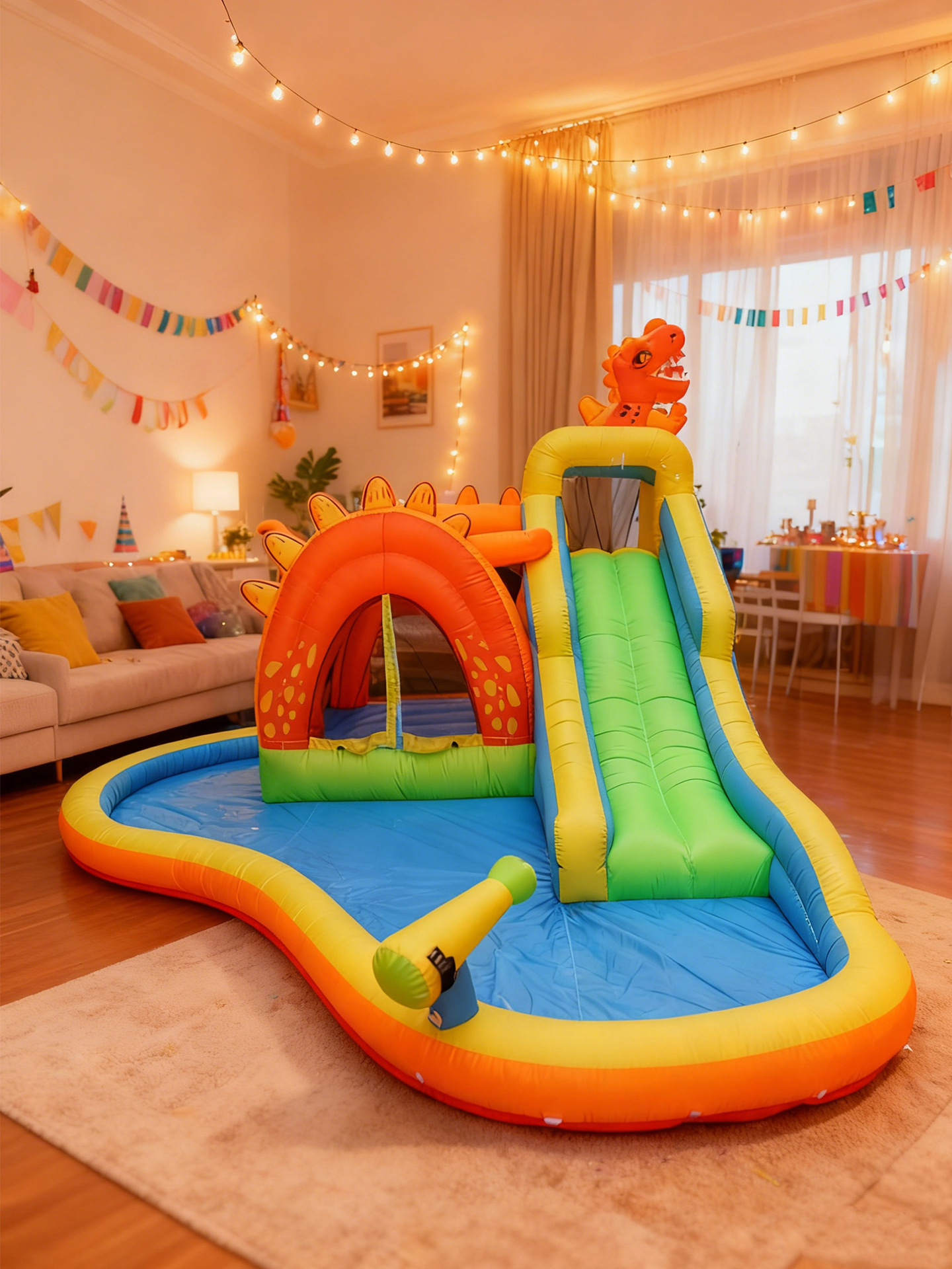 castillo infláble al aire libre con tobogan infláble doméstico con tobogan infláble para niños pequeños castillo infláble combinación de juguetes de parque de atracciones